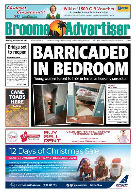 Broome Advertiser - Thursday, 30 November 2023 edition