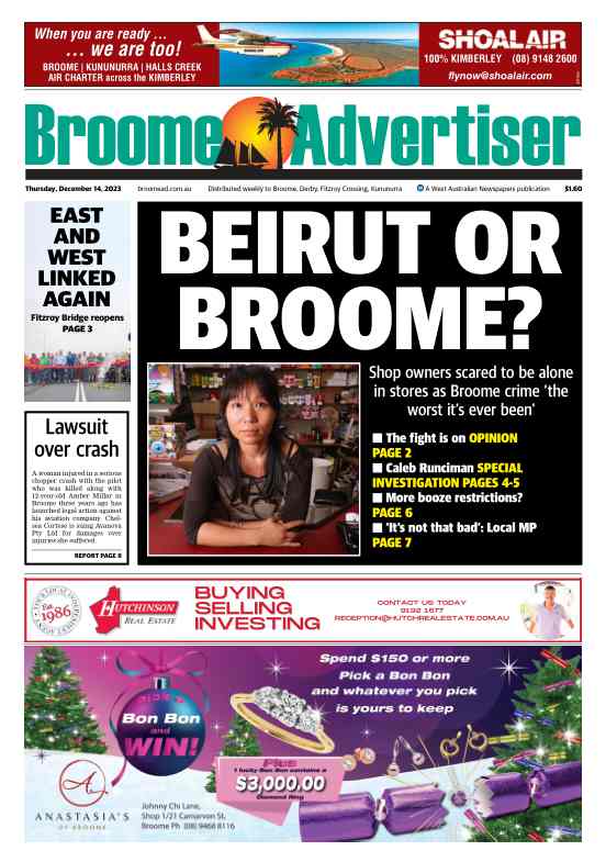 Broome Advertiser - Thursday, 14 December 2023 edition