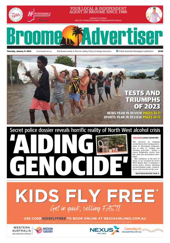 Broome Advertiser - Thursday, 11 January 2024 edition