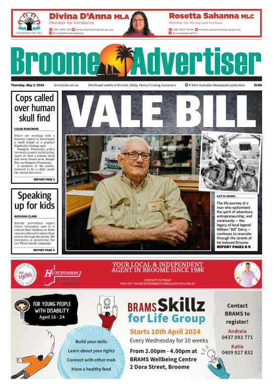 Broome Advertiser - Thursday, 02 May 2024 edition